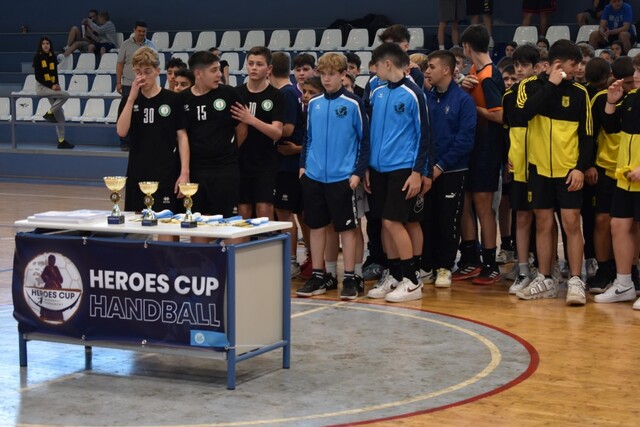 Ολοκληρώθηκε με επιτυχία το 1ο τουρνουά χάντμπολ “Heroes Cup” - 1η θέση για τον Άρη Θεσσαλονίκης