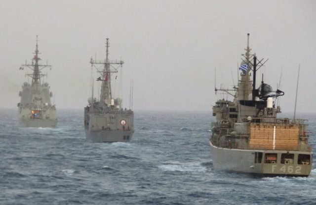 Συνεκπαίδευση Μονάδων Πολεμικού Ναυτικού με την SNMG 2