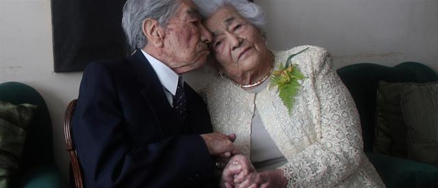 Στο Γκίνες το γηραιότερο ζευγάρι του κόσμου 
