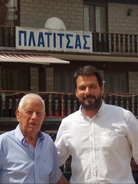 Με τον πρωταθλητή Ελλάδος στο σκί Σταύρο Πλατίτσα συναντήθηκε ο βουλευτής Ημαθίας Τάσος Μπαρτζώκας