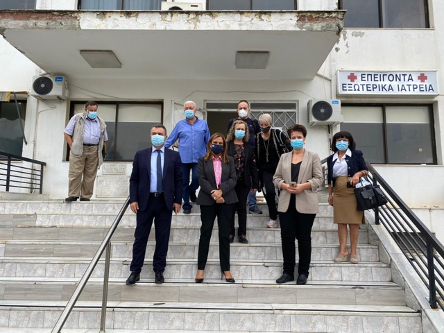Επίσκεψη Υφυπουργού Υγείας Ζωής Ράπτη σε ψυχιατρικές δομές Νοσοκομείων της Θεσσαλονίκης