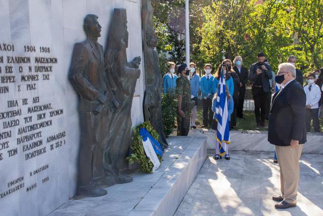 Παρουσία Γ.Γ. ΥΠΕΘΑ στις εκδηλώσεις Ημέρας Μνήμης του Μακεδονικού Αγώνα στον Πολύγυρο Χαλκιδικής