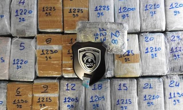  ΣΔΟΕ - Κατάσχεση 33 κιλών και 885 γραμμαρίων κοκαΐνης σε εμπορευματοκιβώτιο στο λιμάνι του Πειραιά