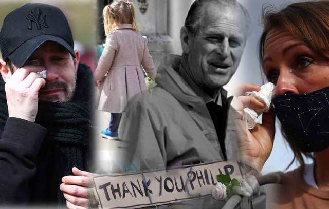 Η Βρετανία θρηνεί τον πρίγκιπα Φίλιππο – Δάκρυα και λουλούδια σε Μπάκιγχαμ και Γουίνδσορ
