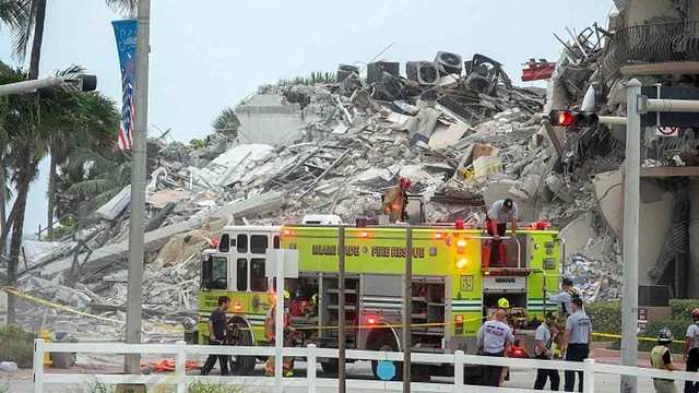 Κατάρρευση κτιρίου στη Φλόριντα: Στους 32 ανήλθε ο αριθμός των νεκρών