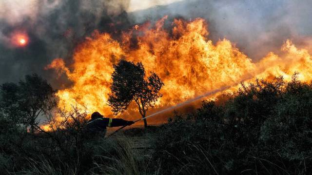 Βοιωτία: Μεγάλη φωτιά στον Πρόδρομο - Εντοπίστηκε νεκρός ένας βοσκός