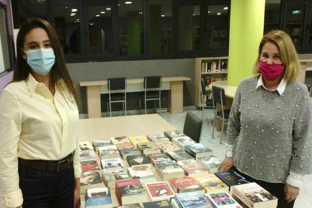 Ευχαριστήριο για την δωρεά 40 βιβλίων προς τη Δημοτική Βιβλιοθήκη Αλεξάνδρειας