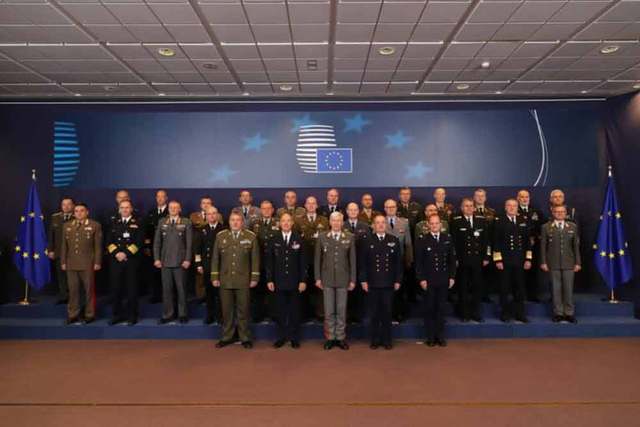 Συμμετοχή Αρχηγού ΓΕΕΘΑ στην Σύνοδο της Στρατιωτικής Επιτροπής της ΕΕ στις Βρυξέλλες
