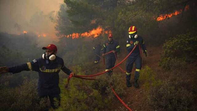 Ποιες περιοχές παρουσιάζουν ακραίο κίνδυνο πυρκαγιάς σήμερα Δευτέρα 21 Αυγούστου 2023
