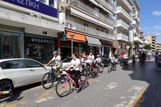 Μεγάλη συμμετοχή στην Ποδηλατοδρομία του Δήμου Βέροιας