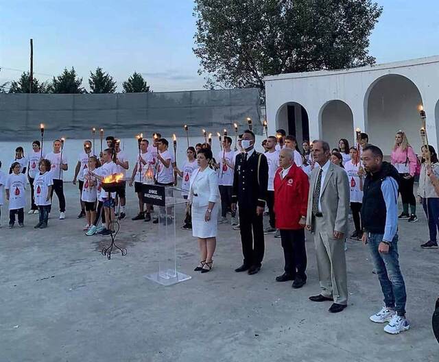 Με επιτυχία πραγματοποιήθηκε η εκδήλωση του Δήμου Αλεξάνδρειας για την υποδοχή της «Φλόγας της Αγάπης»