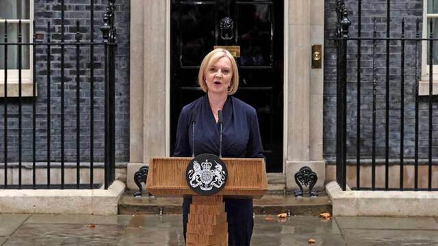 Παραιτήθηκε η πρωθυπουργός της Βρετανίας Λιζ Τρας - Στις 28 Οκτωβρίου η διαδοχή στην πρωθυπουργία