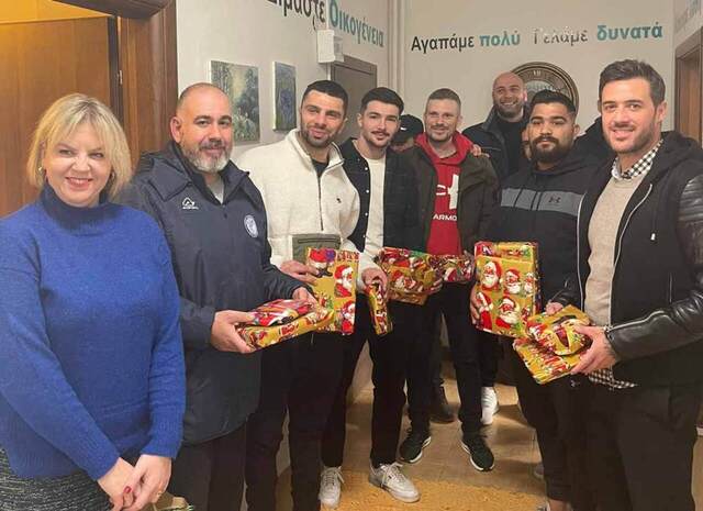 Σπουδαία κίνηση ανθρωπιάς από την ομάδα του Μέγα Αλέξανδρου Αγίας Μαρίνας!
