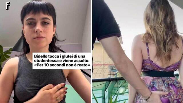 Οργή στην Ιταλία για απόφαση ότι το «χούφτωμα» για 10 δευτερόλεπτα δεν είναι παρενόχληση