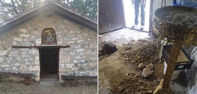 Ημαθία: Χρυσοθήρες έσκαψαν εκκλησία για να βρουν θησαυρό!