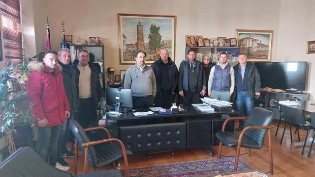 Συνάντηση Δημάρχου Βέροιας, Κωνσταντίνου Βοργιαζίδη με τον Αγροτικό Σύλλογο Γεωργών