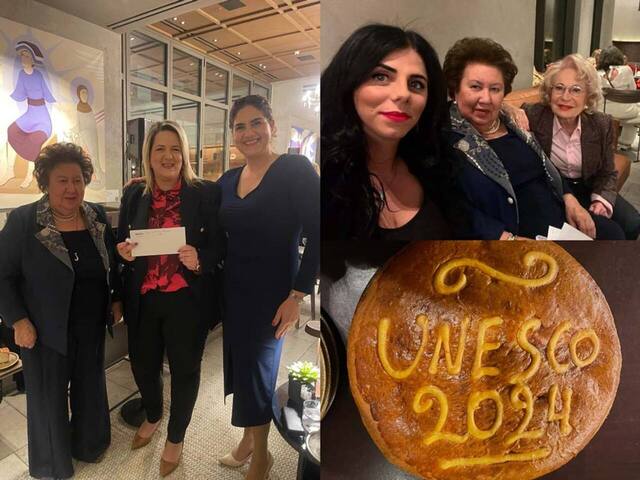 Έκοψε την πίτα της η Εταιρεία Διαβαλκανικής Συνεργασίας Γυναικών - Μαρία Μάρα και Τζωρτζίνα Αθανασίου οι τυχερές της βραδιάς