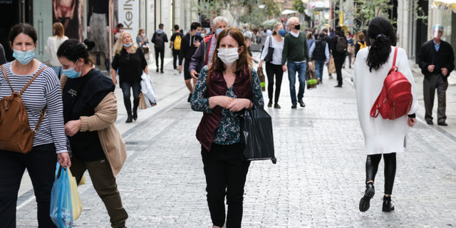 Νέα μέτρα: Μάσκα παντού από αύριο Παρασκευή 24/12, ακυρώνονται οι δημόσιες εορταστικές εκδηλώσεις