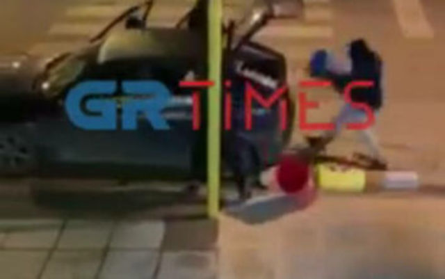 Σε 66 δευτερόλεπτα η εισβολή διαρρηκτών σε κοσμητοπωλείο στη Θεσσαλονίκη (video)
